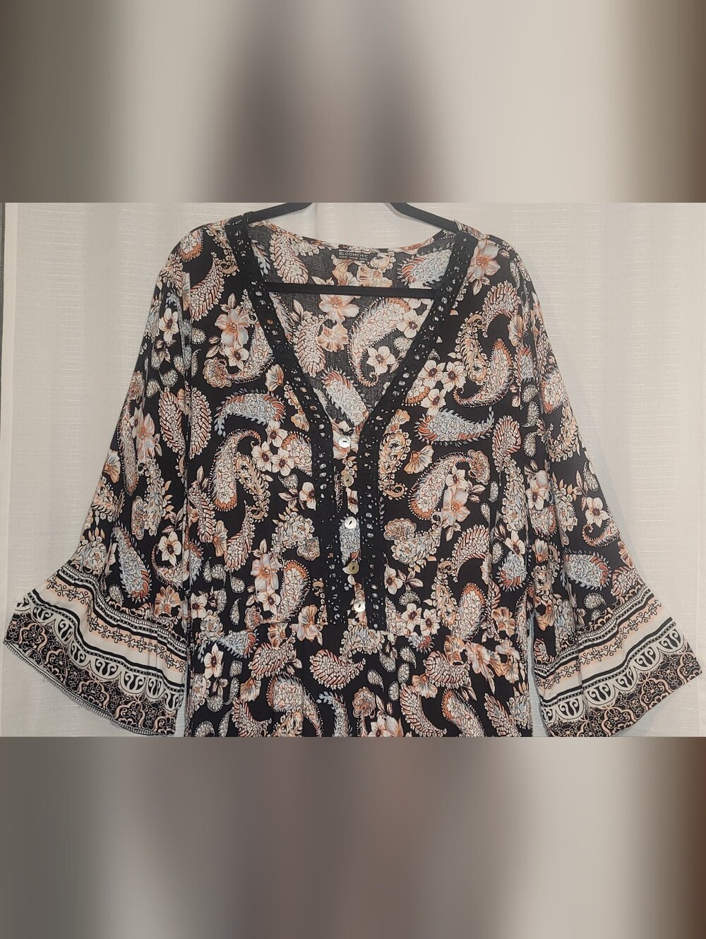 Bloomchic Fall Maxi Dress 22-24 - Picture 3 of 6